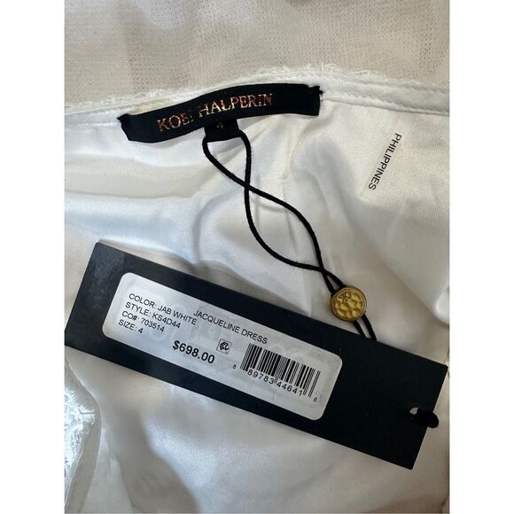 Kobi Halperin Jacqueline Sleeveless Lace Midi-Dress Size US4 $698 - Picture 10 of 10